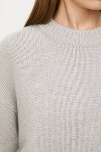 Basic Bae Round Neck Dropped Shoulder Sweater - 1985 the VAULT Boutique