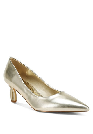 Tagetes Metallic Fantasy Heel Pumps - 1985 the VAULT Boutique