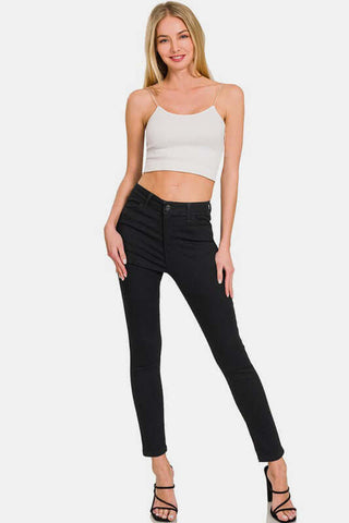 Zenana High Rise Skinny Jeans with Pockets - 1985 the VAULT Boutique