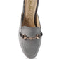Velvet Buckled Flat Mules - 1985 the VAULT Boutique