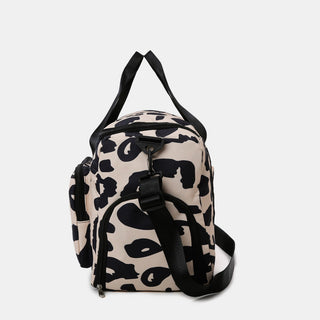 Oxford Cloth Animal Print Travel Bag - 1985 the VAULT Boutique