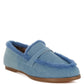 Nivena Fur Detail Denim Loafers - 1985 the VAULT Boutique
