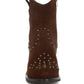 Hira Studs Embellished Cowgirl Boots - 1985 the VAULT Boutique