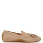 Kipstar Suede Round Toe Tassel Loafers - 1985 the VAULT Boutique