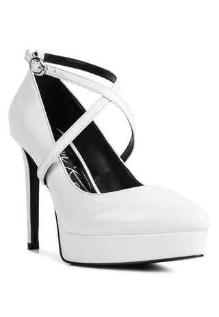 PIXIE DUST CROSS STRAPPED STILETTO SANDAL - 1985 the VAULT Boutique