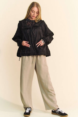 Davi & Dani Drawstring Wide Leg Sweatpants - 1985 the VAULT Boutique