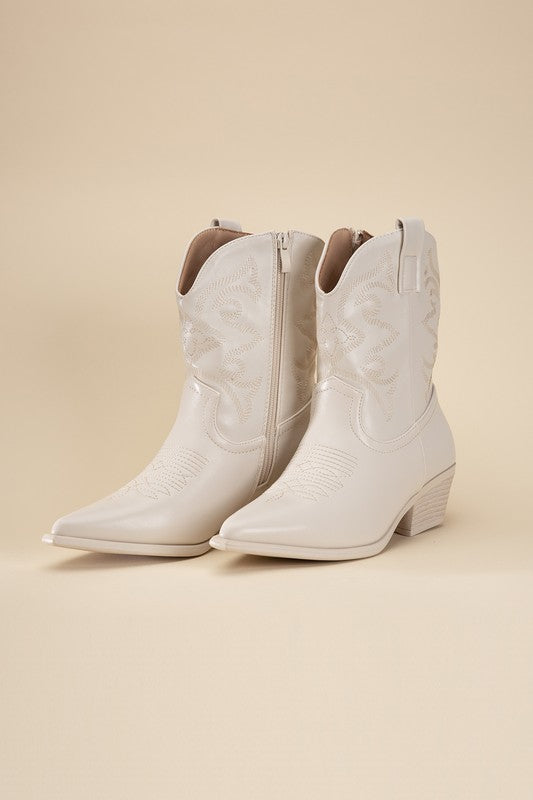 WILLA Western Booties - 1985 the VAULT Boutique