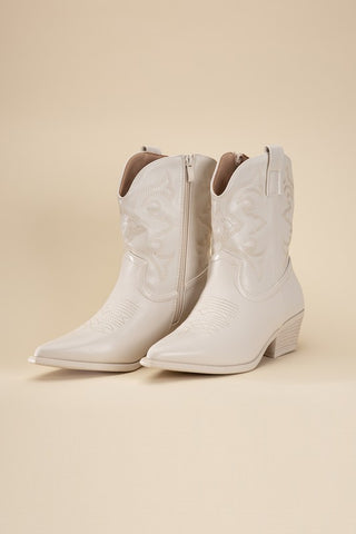 WILLA Western Booties - 1985 the VAULT Boutique