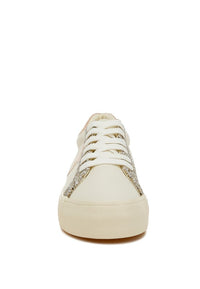 Bomber Metallic Star Glitter Sneakers - 1985 the VAULT Boutique