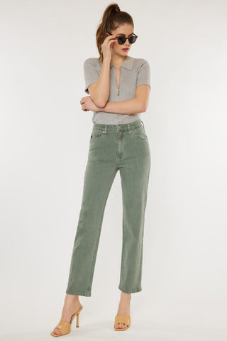 Kancan Ultra High Rise Straight Jeans - 1985 the VAULT Boutique