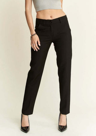 ADORA Zipper Skinny 2 Pockets Pants - 1985 the VAULT Boutique