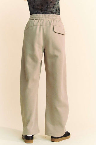 Davi & Dani Drawstring Wide Leg Sweatpants - 1985 the VAULT Boutique