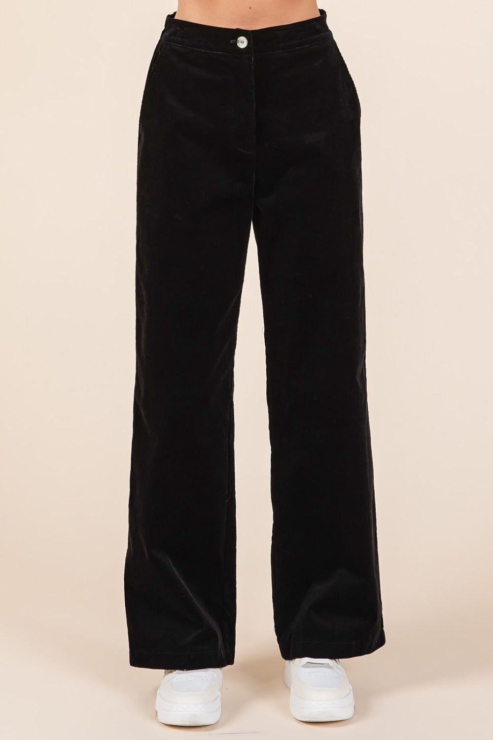 Mittoshop Corduroy Back Elastic Waist Pants - 1985 the VAULT Boutique