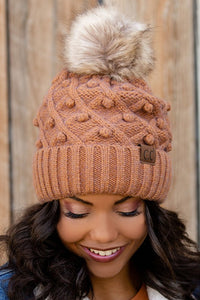 CC Brand Crafted Pom Detail Beanie - 1985 the VAULT Boutique