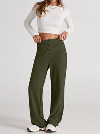 High Waist Wide Leg Pants - 1985 the VAULT Boutique