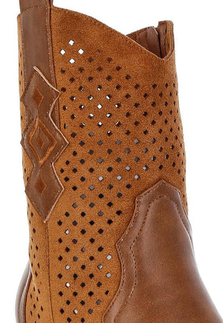 Prosia Rhinestone Studded Cowgirl Boots - 1985 the VAULT Boutique