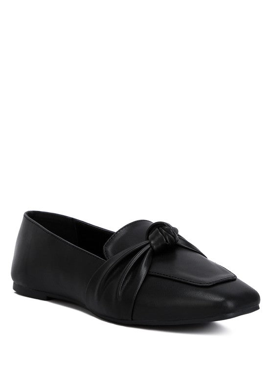 Denali Recycled Faux Leather Flat Loafers - 1985 the VAULT Boutique