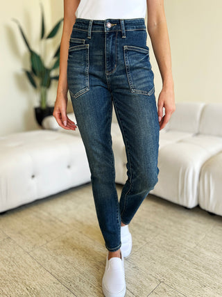 Judy Blue Full Size High Waist Skinny Jeans - 1985 the VAULT Boutique