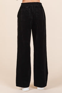 Mittoshop Corduroy Back Elastic Waist Pants - 1985 the VAULT Boutique