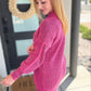 Contrast Trim Knit Cardigan in Four Colors - 1985 the VAULT Boutique