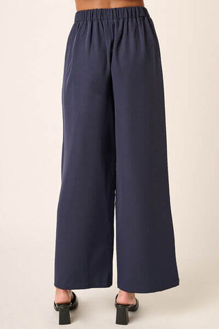 Mittoshop Inverted Pleat Detail Wide Leg Pants - 1985 the VAULT Boutique