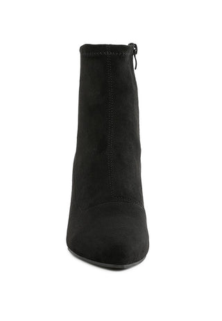 Yara Microfiber Wedge Sock Boots - 1985 the VAULT Boutique