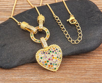 Temperament Heart Pendent Necklace - 1985 the VAULT Boutique