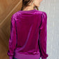 A Special Place Velour Pullover - 1985 the VAULT Boutique