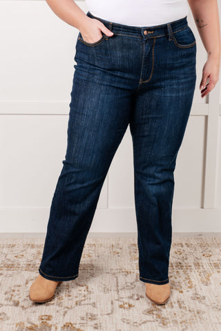 Alaina High Rise Classic Straight Jeans - 1985 the VAULT Boutique