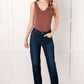 Alaina High Rise Classic Straight Jeans - 1985 the VAULT Boutique