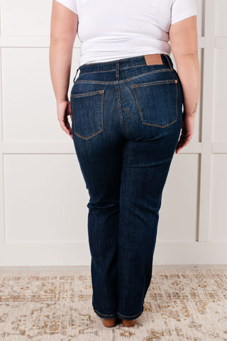 Alaina High Rise Classic Straight Jeans - 1985 the VAULT Boutique