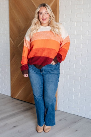 All Too Well Color Block Sweater - 1985 the VAULT Boutique