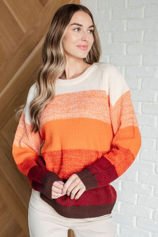 All Too Well Color Block Sweater - 1985 the VAULT Boutique