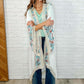 Always Flowing Open Front High Low Cardigan