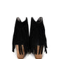 Amos Fringe Ankle Bootie in Black Suede - 1985 the VAULT Boutique