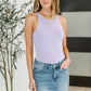 Any Time, Any Place Bodysuit in Lavender