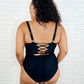 Barcelona Lace Up Swimsuit