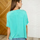 Bare Necessitee Relaxed Basic Tee in Mint