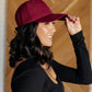 Basic Babe Ball Cap in Wine - 1985 the VAULT Boutique