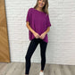 Basically Flowing Dolman Sleeve Top in Lt Plum - 1985 the VAULT Boutique