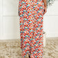 Be Home Soon Floral Maxi Skirt