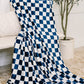 Berry Cozy Checkered Blanket