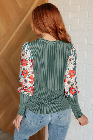 Better Than Usual Floral Detail Top - 1985 the VAULT Boutique