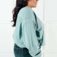 Beyond the Basics Pullover in Blue Grey - 1985 the VAULT Boutique