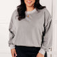 Beyond the Basics Pullover in Sleet - 1985 the VAULT Boutique