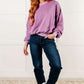 Beyond the Basics Pullover in Violet - 1985 the VAULT Boutique