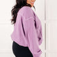 Beyond the Basics Pullover in Violet - 1985 the VAULT Boutique