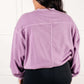Beyond the Basics Pullover in Violet - 1985 the VAULT Boutique