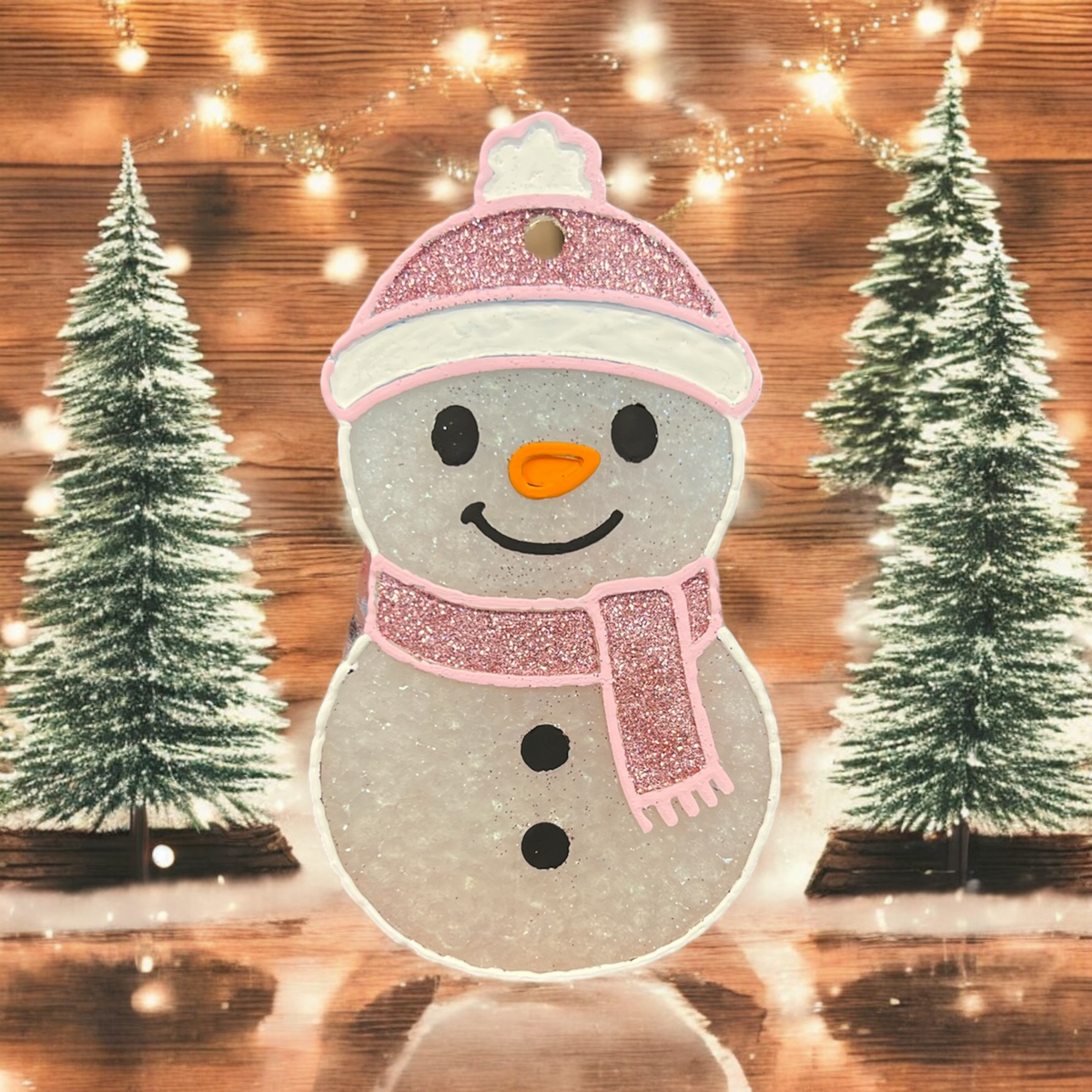 Sparkle Snowman Freshie - 1985 the VAULT Boutique