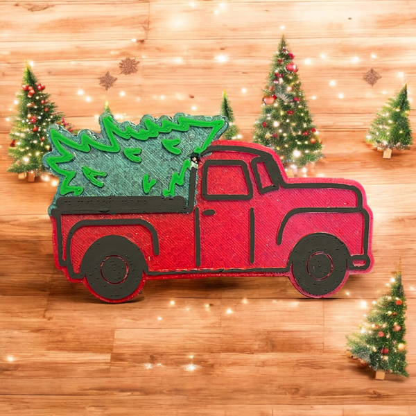 Holiday Red Truck Freshie - 1985 the VAULT Boutique